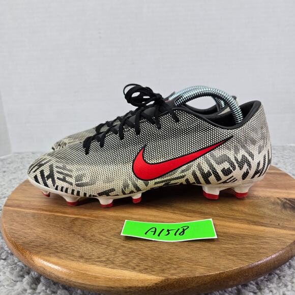 Nike Mercurial Vapor 12 NJR Neymar Jr Academy MG Soccer Cleat Men 7.5 AO3131-170 - Picture 1 of 12